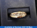 Women's Ring - Anniversary - Yellow Gold 14k (.585) 4.9 grams Size 6