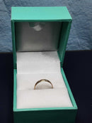 Ring - Wedding Band - Yellow Gold 10k (.417) 0.6 grams Size 4
