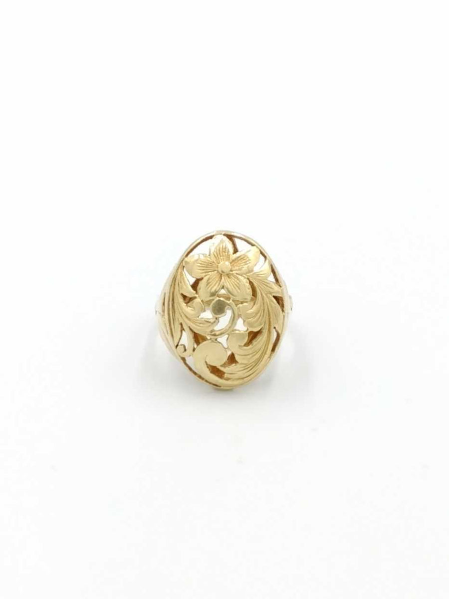 Women's Ring - Yellow Gold 14k (.585) 8.1 grams Size 6.5