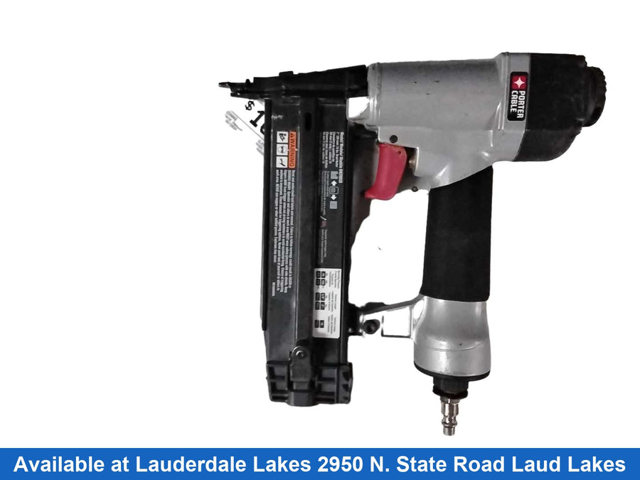 Porter Cable Bn138 Gray Pneumatic T Nailer