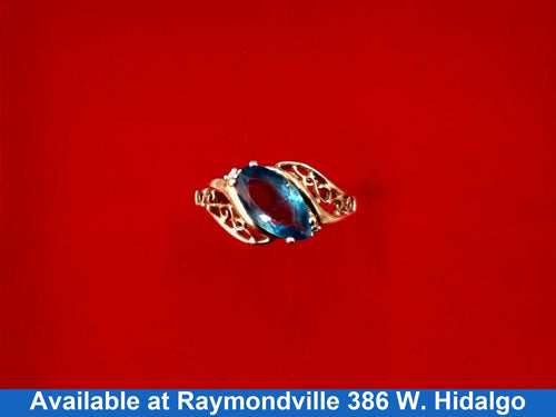 Women's Ring - Yellow Gold 14k (.585) 4.5 grams Size 12