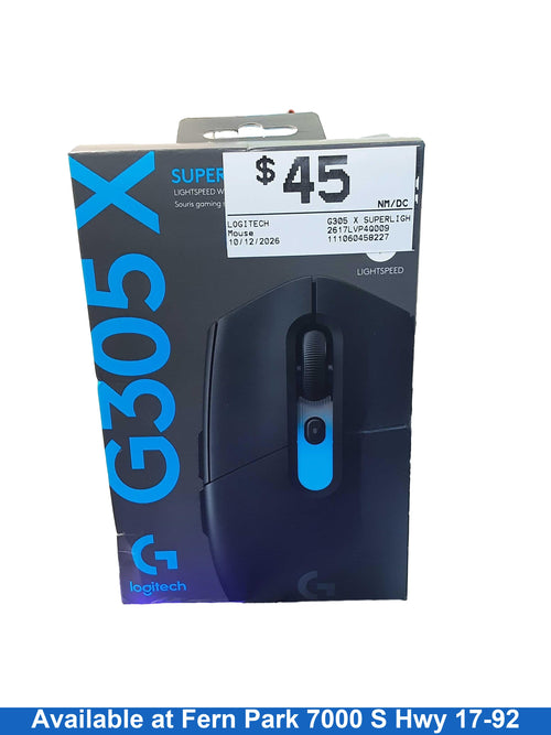 Logitech G305 X Superlight Black