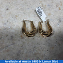 Shrimp Earrings - Yellow Gold 14k (.585) 4 grams