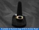 Men's Ring - Yellow Gold 10k (.417) 3.8 grams Size 10
