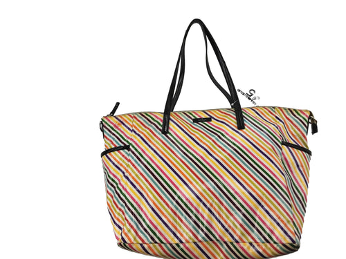 Kate Spade Striped Tote Multi-color Purse / Handbag