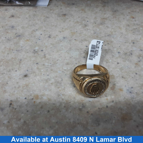 Men's Ring - Yellow Gold 14k (.585) 9.6 grams Size 20