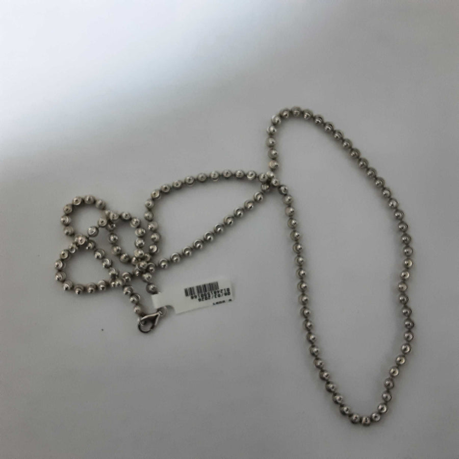 Bead Chain - Silver 25.8 grams 24 inch