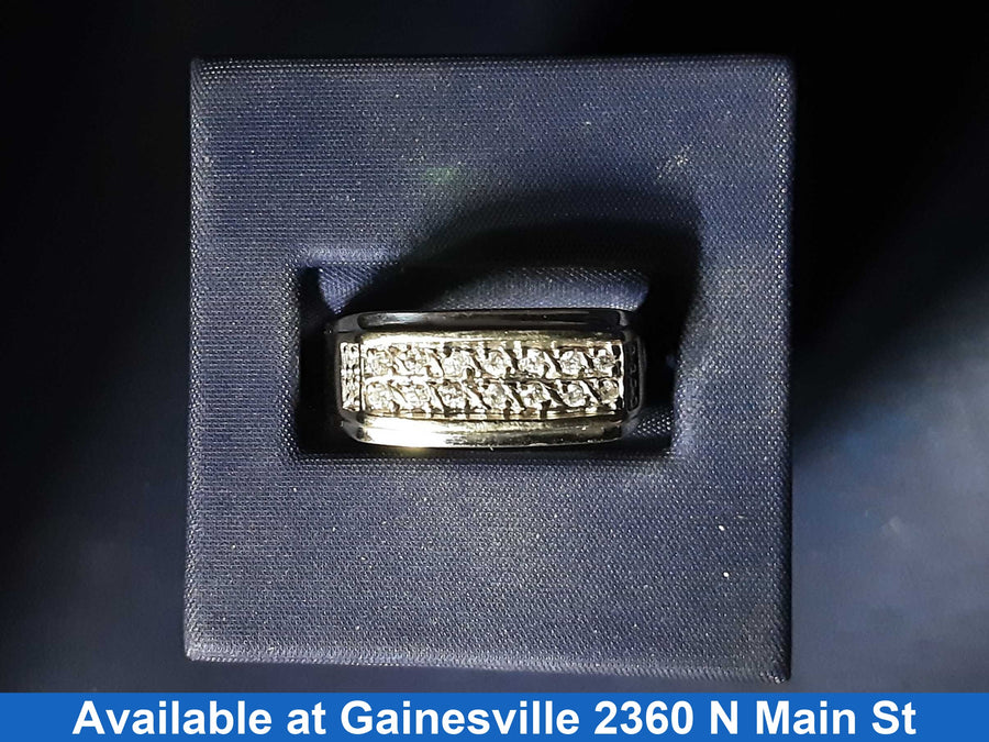 Men's Ring - White Gold 14k (.585) 6.6 grams Size 11