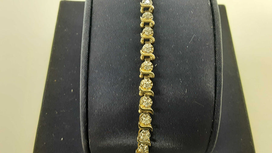 Bracelet - Yellow Gold 14k (.585) 6.4 grams 7 inch