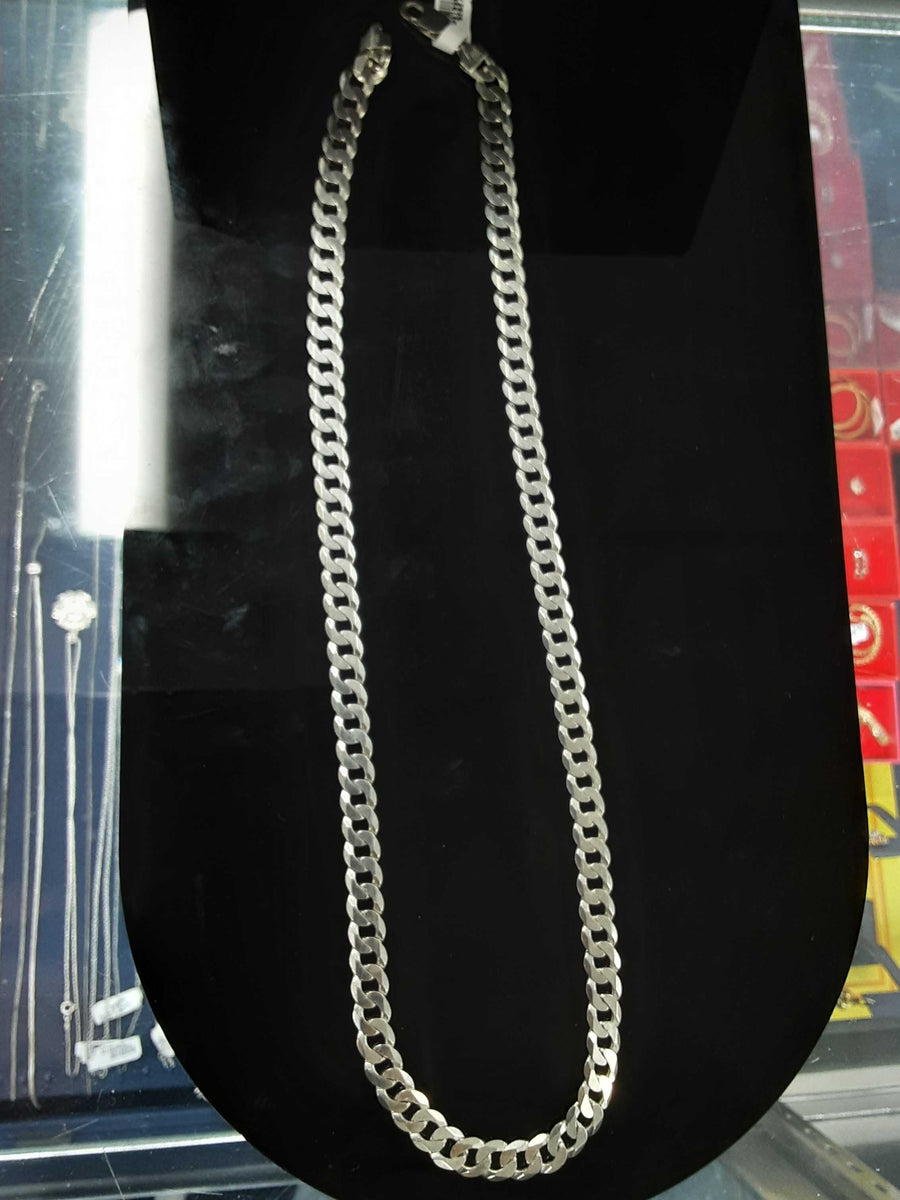 Cuban Link Chain - Silver 43.2 grams 8 inch