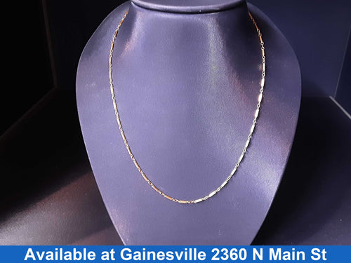 Chain - Yellow Gold 14k (.585) 2.8 grams 18 inch
