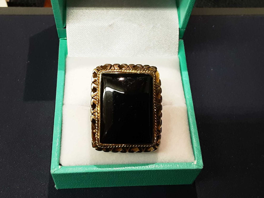 Women's Ring - Yellow Gold 10k (.417) 5.8 grams Size 6.5