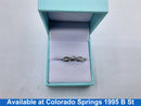Women's Ring - White Gold 10k (.417) 1.4 grams Size 8