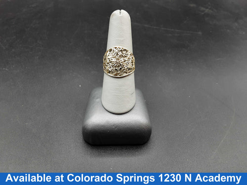 Women's Ring - Yellow Gold 10k (.417) 2.5 grams Size 7.5