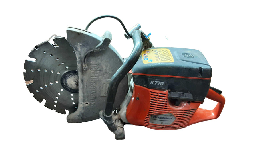 Husqvarna K770 Orange Gas Concrete Saw