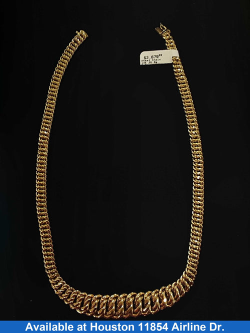 Wheat Chain - Yellow Gold 14k (.585) 25.9 grams 16 inch