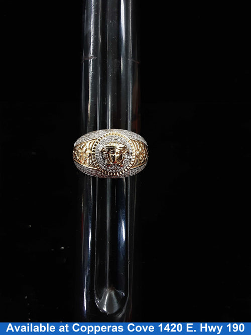 Women's Ring - Yellow Gold 10k (.417) 7.5 grams Size 12