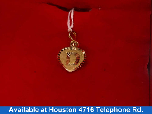 Pendant - Yellow Gold 18k (.750) 0.8 grams