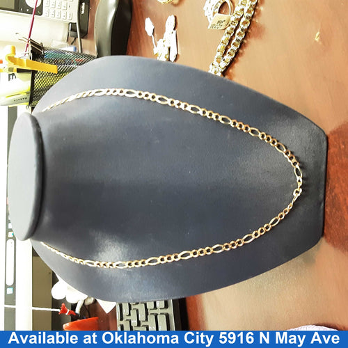 Figaro Chain - Yellow Gold 10k (.417) 5.5 grams 20 inch
