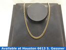 Cuban Link Chain - Yellow Gold 10k (.417) 11 grams 24 inch