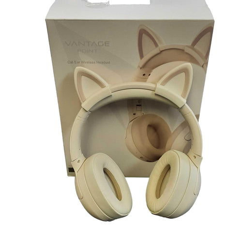 Vantage Point Vp310 White Stereo Headphone