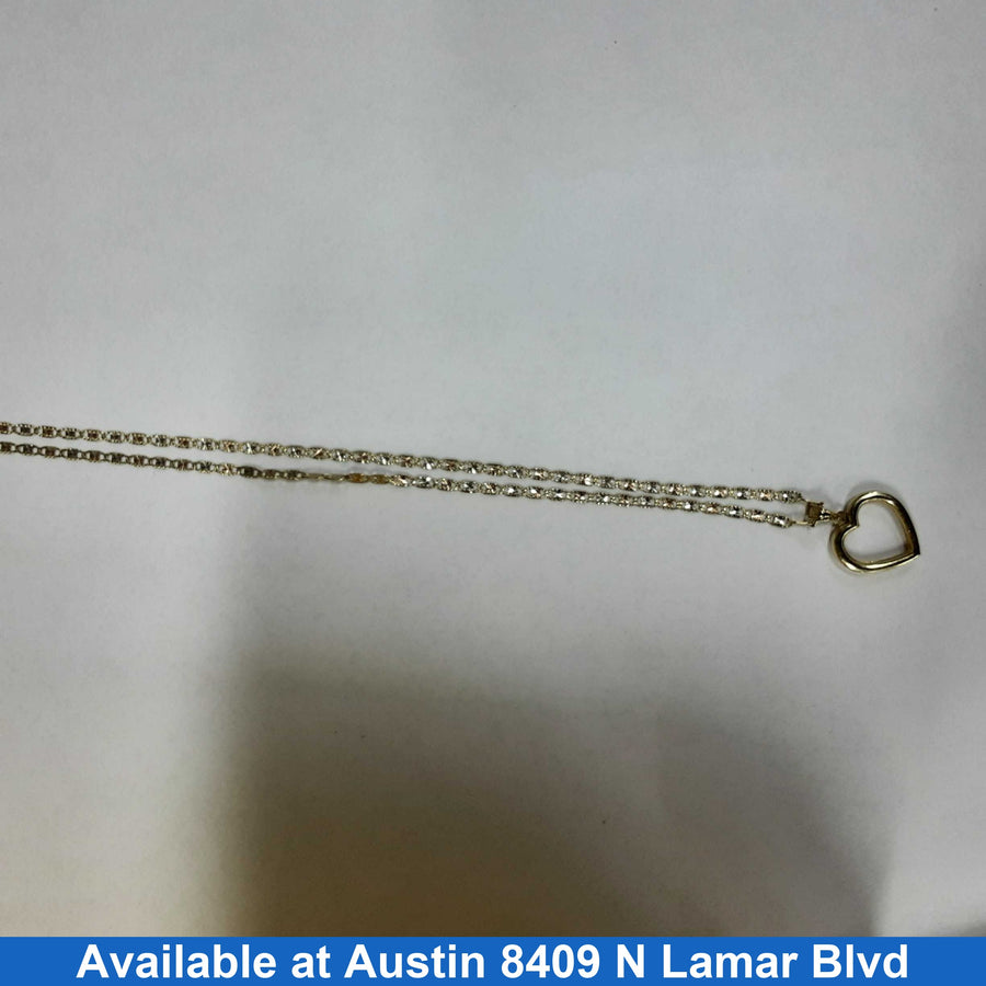 Tricolor Chain - Tricolor Gold 14k (.585) 4.9 grams 18 inch