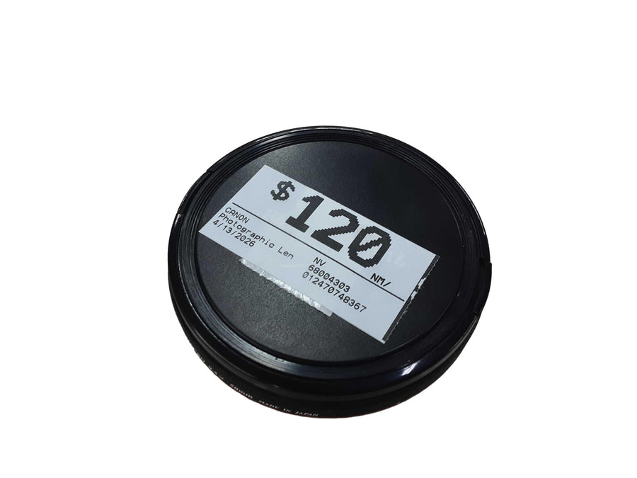 Canon Black Photographic Lens