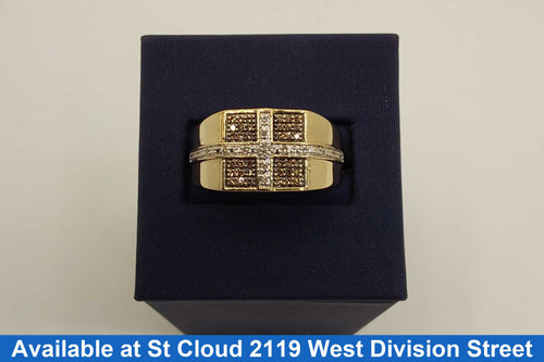 Men's Ring - Yellow Gold 10k (.417) 5.5 grams Size 20