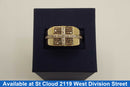 Men's Ring - Yellow Gold 10k (.417) 5.5 grams Size 20