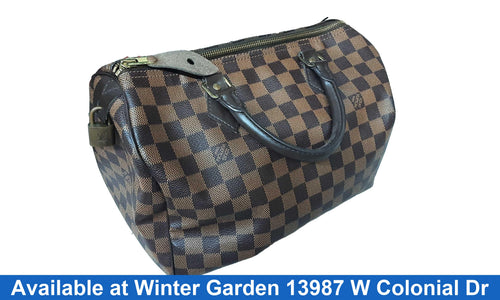 Louis Vuitton Speedy 30 Brown Purse / Handbag