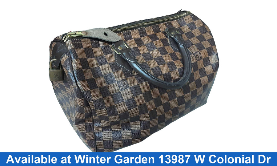 Louis Vuitton Speedy 30 Brown Purse / Handbag