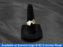 Women's Ring - Solitaire - Yellow Gold 14k (.585) 5.3 grams Size 6.5