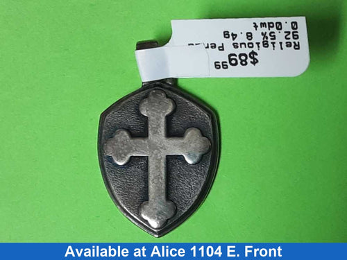 Religious Pendant - Silver 8.4 grams