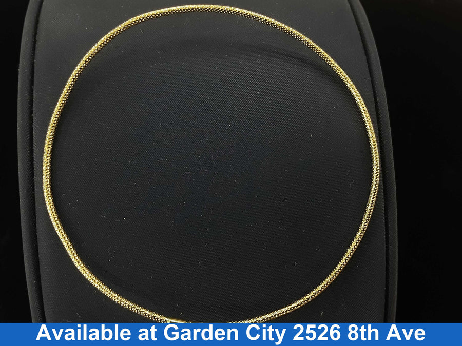 Bangle Bracelet - Yellow Gold 18k (.750) 3.1 grams 8 inch