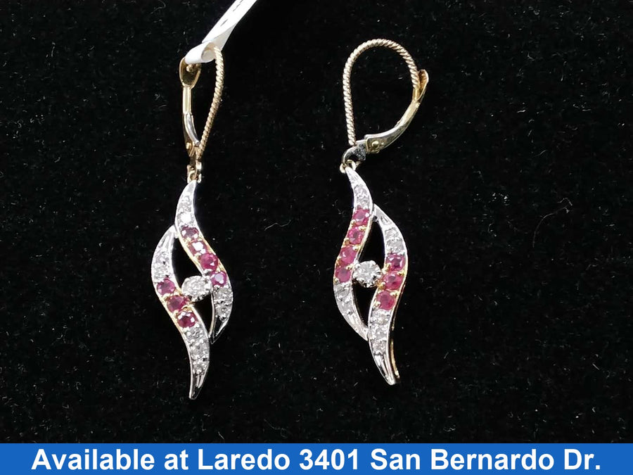 Earrings - Yellow Gold 14k (.585) 3.3 grams