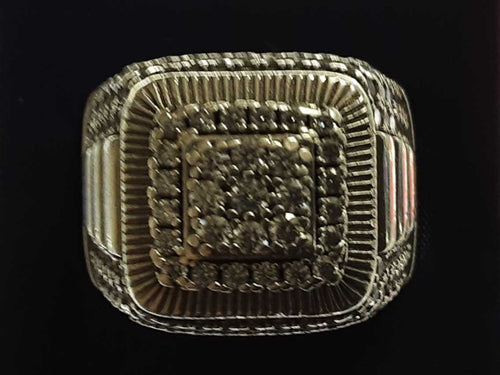 Men's Ring - Silver 23.9 grams Size 11