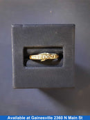Women's Ring - Anniversary - Yellow Gold 10k (.417) 1.8 grams Size 8