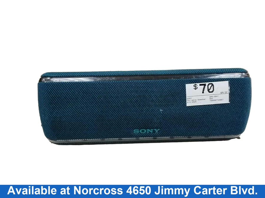 Sony Srs-xb41 Blue Portable Speaker