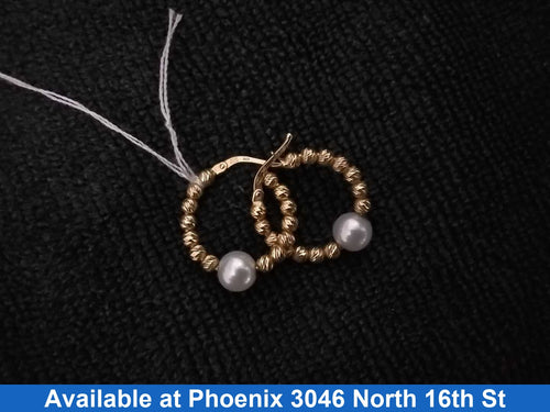 Hoop Earrings - Yellow Gold 14k (.585) 2.63 grams
