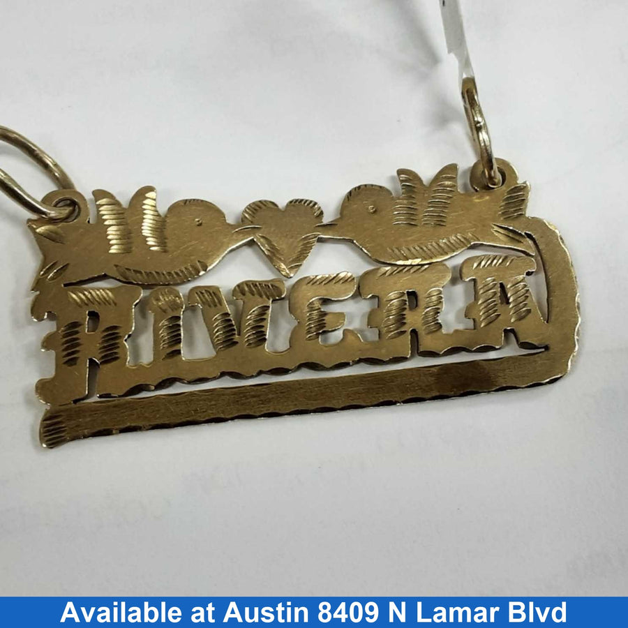 Nugget Pendant - Yellow Gold 10k (.417) 8.2 grams