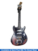 Harmony H802 Beige / Tan Electric Classic Guitar