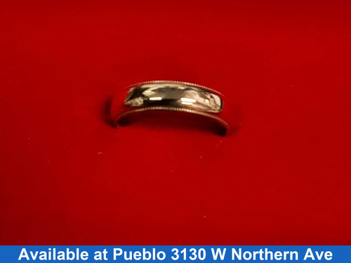 Ring - Wedding Band - Yellow Gold 14k (.585) 4.8 grams Size 7.5