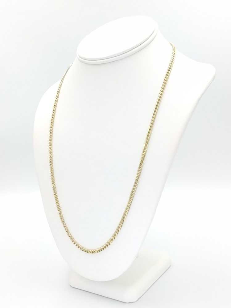 Cuban Link Chain - Yellow Gold 14k (.585) 8.8 grams 24 inch