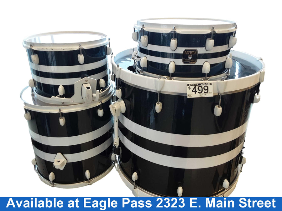 Gretsch Catalina Club Black Drum Set