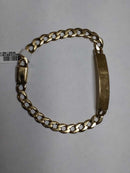 ID Bracelet - Yellow Gold 10k (.417) 15.1 grams 85 inch