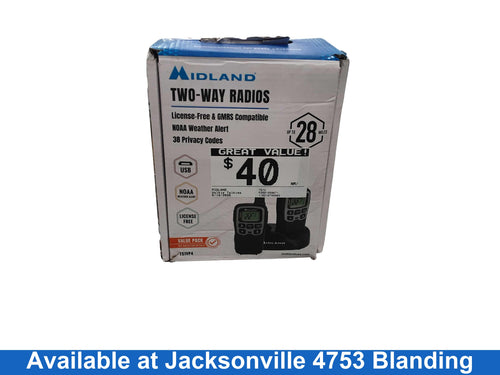 Midland T51c Black Walkie Talkie
