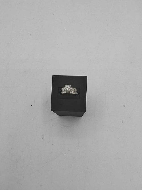 Ring - Engagement Set - White Gold 14k (.585) 7.1 grams Size 20