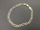 Figaro Bracelet - Silver 5.8 grams 4 inch