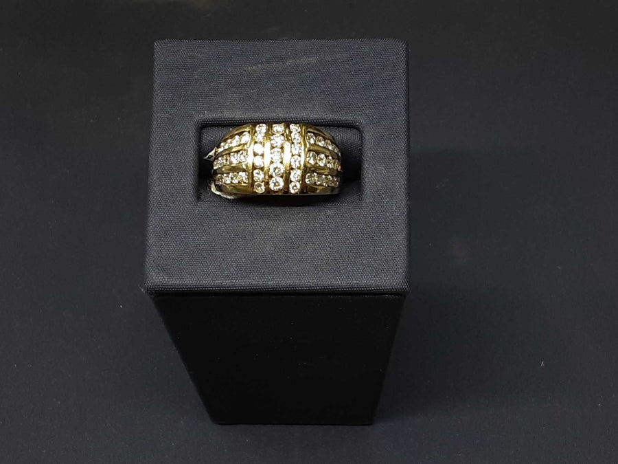 Women's Ring - Yellow Gold 14k (.585) 7.27 grams Size 7