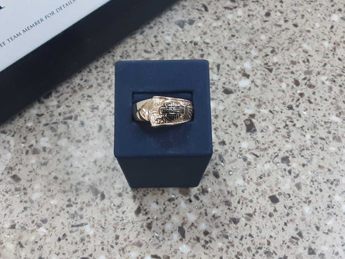 Men's Ring - Yellow Gold 10k (.417) 7.5 grams Size 14